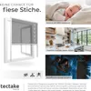 tectake Aluminium Insektenschutzrollo 130x160cm kürzbar bis Produktbild-Vorschau 7