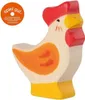 HOLZTIGER Huhn aus Holz - stehend Produktbild-Vorschau 2