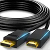 Kabel Displayport do HDMI Konwerter DP komputer HDMI Podgląd zdjęcia produktu 1