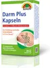 A product box for SUNLIFE® Darm Plus Kapseln, showing a diagram of the human digestive system. Produktbild-Vorschau