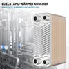 Wymiennik ciepła Wiltec 50 płyt, maks. 90 kW, 4 m³/h 0,99 l Podgląd zdjęcia produktu 2