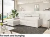 MEBLINI Schlafcouch mit Bettkasten - Ecksofa mit Produktbild-Vorschau 3