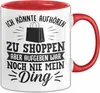 Online-Shopping Sucht Tasse Geschenk Lustiger Spruch Ich Produktbild-Vorschau 1