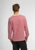 A person is shown from the back wearing a striped long-sleeved shirt. Produktbild-Vorschau