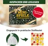 A marketing image showcasing an advent calendar and a board game. Produktbild-Vorschau