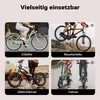Wiltec fietsmand voor, 32,5x24x26,5 cm, van staal, zwart, Productafbeelding-voorbeeld 17