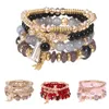 4 Teile/satz Boho Faux Achat Perle Quaste Kette Charm Produktbild-Vorschau 4