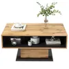 Couchtisch (Holzmaserung 100 x 47x 60 cm, Tisch Produktbild-Vorschau 4