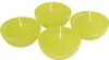 Schwimmkerzen, Limone, Rustic, WENZEL, 80/35 mm, Brenndauer Produktbild-Vorschau 3