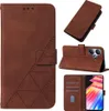 Hülle für Infinix Hot 30 Play NFC Prägung Flip Leder Produktbild-Vorschau 1