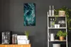 Wohnzimmer Leinwand Uhr Geräuschlos Küche 30x60 Spritzen, Produktbild-Vorschau 2