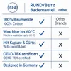 Betz Bademantel Frottee mit Kapuze  TEDDY Farbe - weiß für Produktbild-Vorschau 9