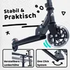 Apollo 125mm klappbarer City Scooter Moonracer - schwarz Produktbild-Vorschau 2