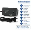TV Antennenverstärker 2-fach AMP-2 – Kabel TV Produktbild-Vorschau 6