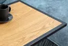 Tavolino industriale SLIM LINE 43 cm in rovere selvatico Anteprima dell’immagine prodotto 5