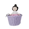 Cestino per bicicletta per bambini Lavanda 27X22 H17 CM Anteprima dell’immagine prodotto 3