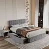 Doppelbett 160 x 200 cm mit 4 Schubladen und Lattenrost, Produktbild-Vorschau 5