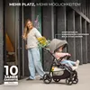 Kinderkraft TRIG 3 – skladací kočík, ľahký, do 25 kg, Náhľad obrázku produktu 3