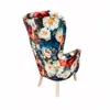 Sofiland Gardens Secrets Ohrensessel Blumenmuster Jacquard Produktbild-Vorschau 4