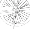 Dunlop Fahrradständer hinten verstellbar 24–28 Zoll – Produktbild-Vorschau 5