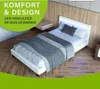Juskys Polsterbett Paris 120 x 200 cm mit LED, Lattenrost & Produktbild-Vorschau 11
