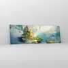 Bilder auf glas - Abstraktion Natur - 90x30cm - Glasbilder Produktbild-Vorschau 4