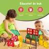 Olvy Magnetische bouwstenen, Montessori speelgoed, 80 stuks Productafbeelding-voorbeeld 4
