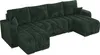 MKS MEBLE Sofa mit Schlaffunktion - Ecksofa mit Produktbild-Vorschau 8