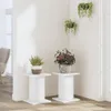 vidaXL Pflanzenständer 2 Stk. Weiß 30x30x40 cm Produktbild-Vorschau 3