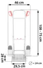 Transportwagen. manuell klappbar Humberg HM-507 Produktbild-Vorschau 7