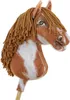 Hobbypferd Großes Premium Steckenpferd - Schecken-Tobiano Produktbild-Vorschau 1