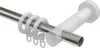Interdeco Gardinenstange / Vorhangstange Edelstahl-Optik / Produktbild-Vorschau 3