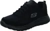 A black Skechers sneaker is shown from the side against a white background. Anteprima dell’immagine prodotto