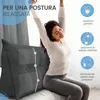 Cuscino per schienale ELONEO largo 140 cm, cuscino a cuneo Anteprima dell’immagine prodotto 6