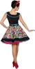 Pop Art Partykleid Größe: 48 Produktbild-Vorschau 7