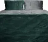 Teddyplüsch Bettwäscheset 200x200 cm Dunkelgrün Anthrazit Produktbild-Vorschau 1