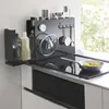 Yamazaki Gewürzregal Küchenregal Metall schwarz 50x36x12cm Produktbild-Vorschau 9