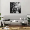 Bilder auf glas - Einteilig - Retro Vintage Frau - 70x70cm Produktbild-Vorschau 6
