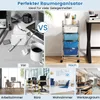Wózek COSTWAY z 4 szufladami, półką i metalową ramą, wózek Podgląd zdjęcia produktu 7