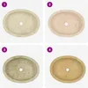 A collage of four different colored marble sinks. Produktbild-Vorschau