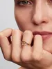 PANDORA Essence Damenring Herz, IP Gold Produktbild-Vorschau 4