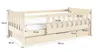 A diagram of a child's bed with dimensions indicated. Produktbild-Vorschau