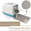 2er Set Katzenklo Matte Katzenstreu Katzentoilette Vorleger Produktbild-Vorschau 3