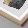 Gerahmtes Poster - Rahmen in heller Eiche - Abstraktion die Produktbild-Vorschau 2