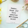 Mr. & Mrs. Panda Postkarte Spruch Gastgeschenke Märchen - Produktbild-Vorschau 2