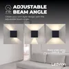 Ledvion LED Wandlampe IP54 3.5W Warmweiß G9 dimmbar Produktbild-Vorschau 7