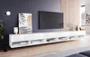 Tavolino per TV CALIBURI 300 - bianco / bianco lucido Anteprima dell’immagine prodotto 3