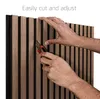 Beethoven - 4 Akustikpaneele, Wandpaneele aus Holz 150x60 Produktbild-Vorschau 3
