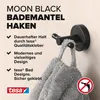 tesa Bademantelhaken selbstklebend & ohne Bohren schwarz Produktbild-Vorschau 4