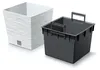 Prosperplast Blumentopf Furu - Kunststoff - weis - 29,5 x Produktbild-Vorschau 1